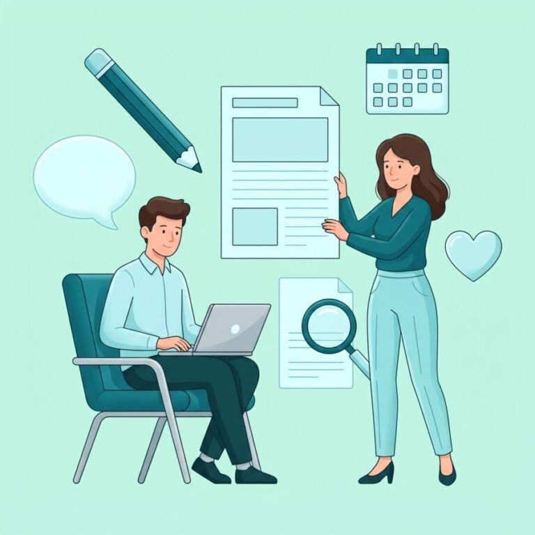 Ilustrație content marketing — articole publicate lună de lună care aduc trafic din Google