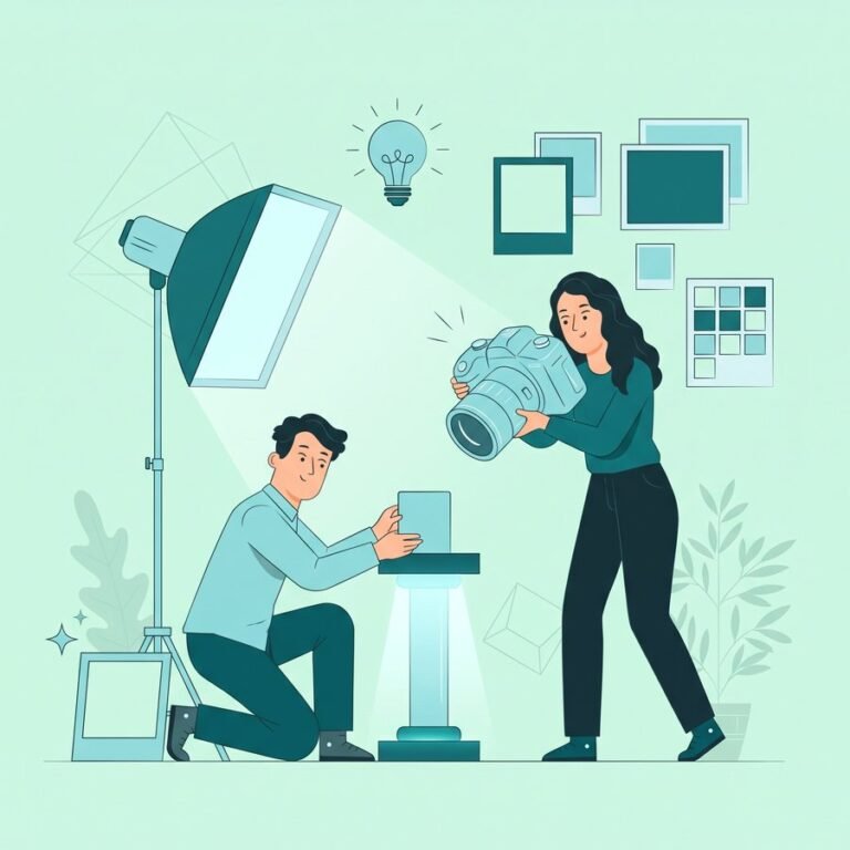 Ilustrație fotografie de produs profesională pentru magazin online și website