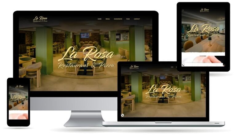 Site-ul LaRosa Restaurant din Tulcea